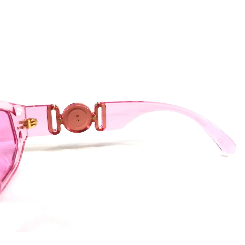 Versace Kids Sunglasses VK4429U 5370/5 Transparent Pink Fushcia with Pink Lenses